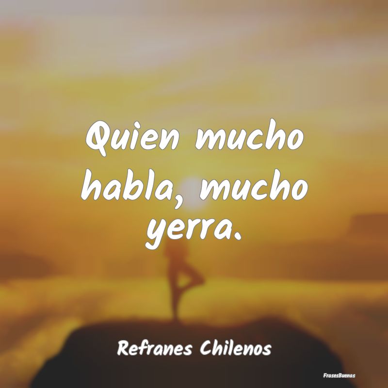 Refranes Chilenos