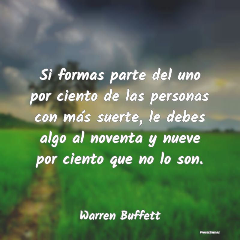 102 frases inspiradoras de Warren Buffett
