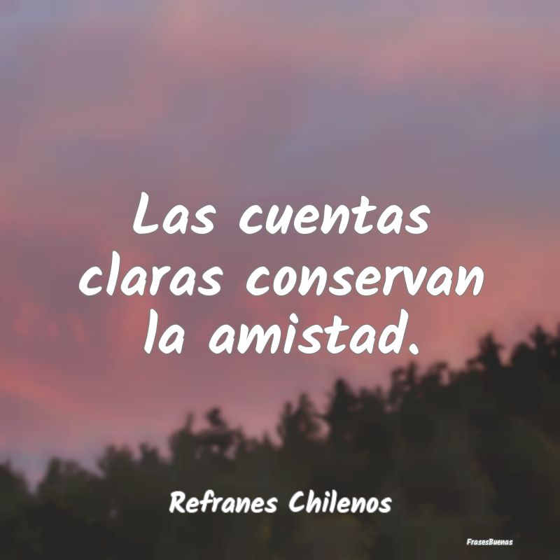 Refranes Chilenos