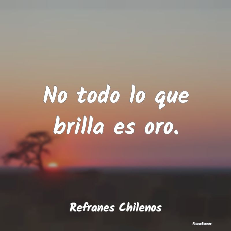 Refranes Chilenos