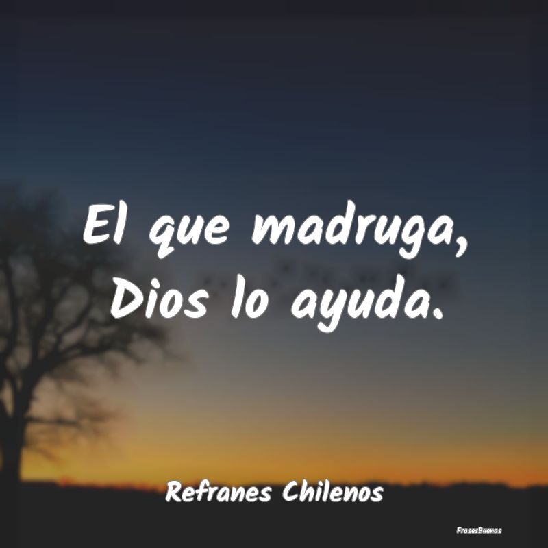 Refranes Chilenos