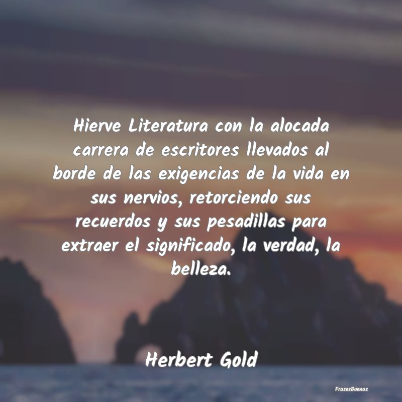 Hierve Literatura con la alocada carrera de escrit...