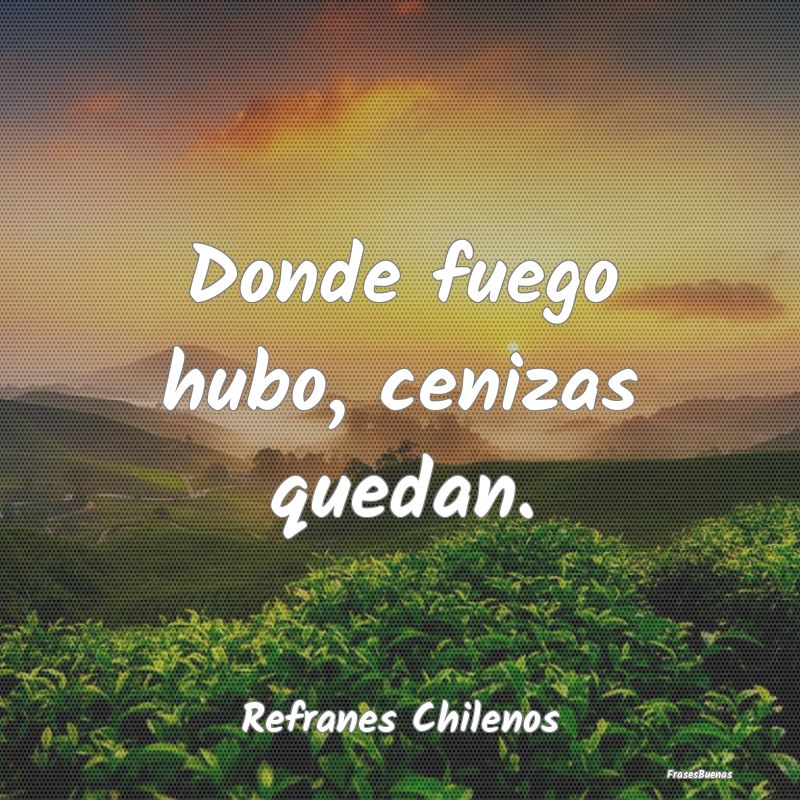 Refranes Chilenos