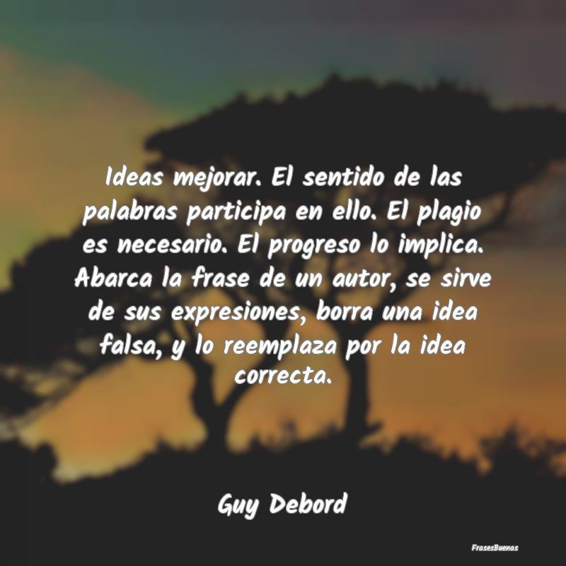 Ideas mejorar. El sentido de las palabras particip...