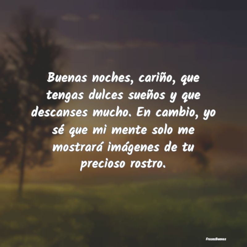 Buenas Noches Mi Amor Frasesbuenas