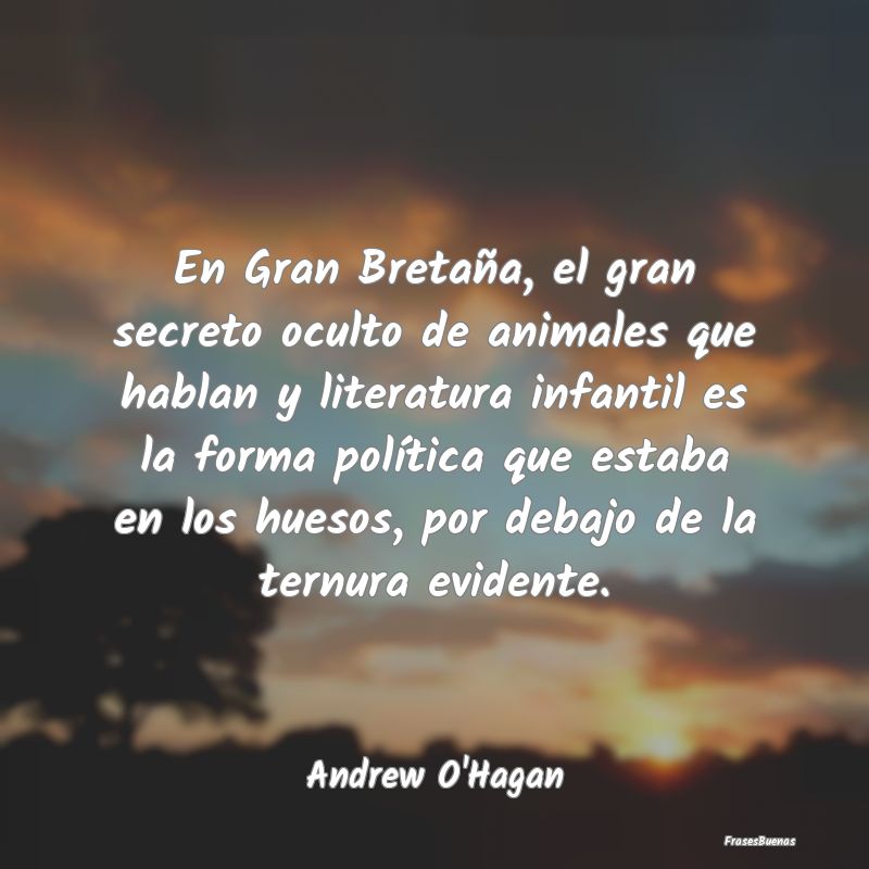 En Gran Bretaña, el gran secreto oculto de animal...