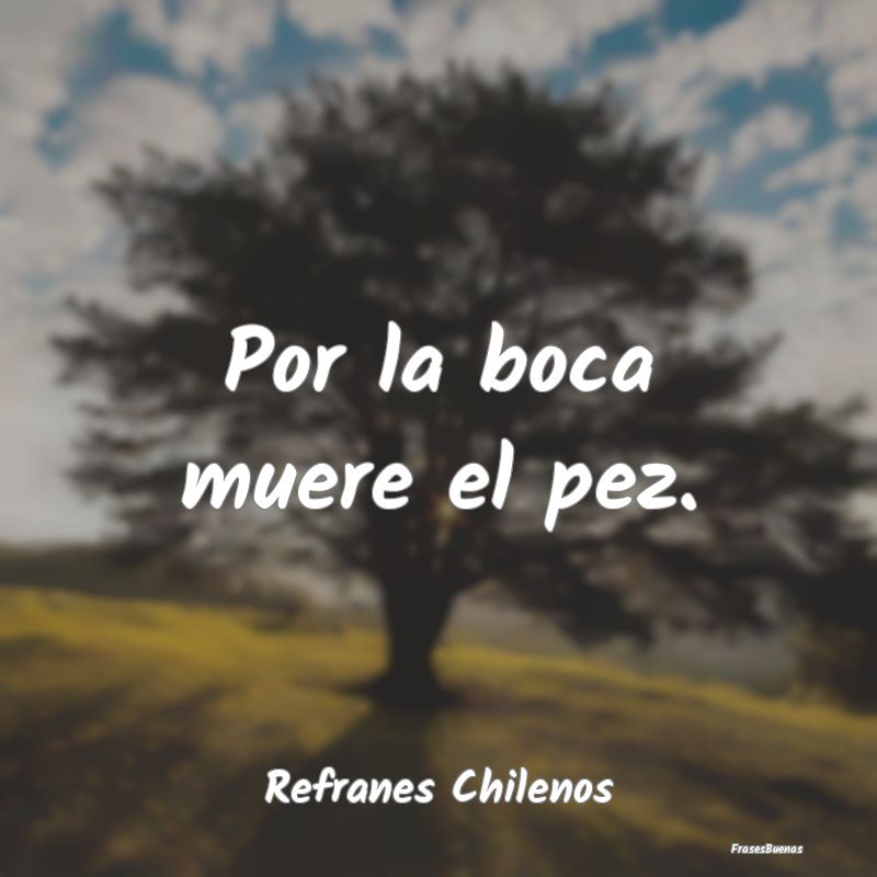 Refranes Chilenos