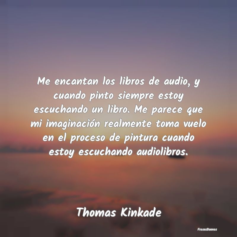 Me encantan los libros de audio, y cuando pinto si...