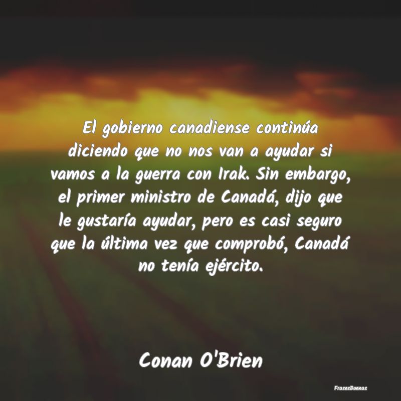 El gobierno canadiense continúa diciendo que no n...