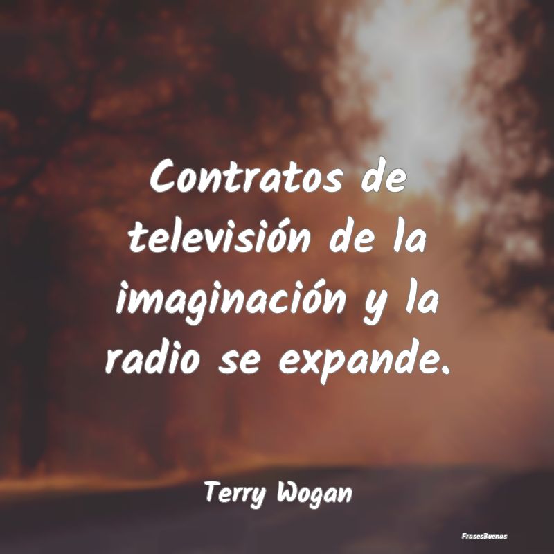 Contratos de televisión de la imaginación y la r...