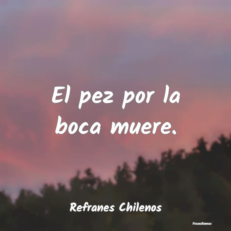 Refranes Chilenos